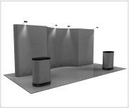 popup exhibit omega