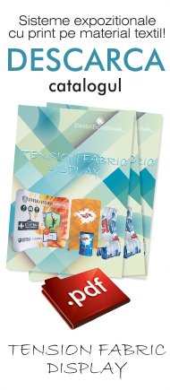 catalog tension fabric display